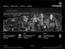 Tablet Screenshot of gruenheim.com